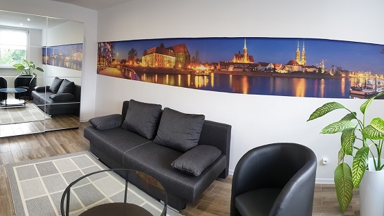 Lux Apartment Single dla dwojga we Wrocławiu